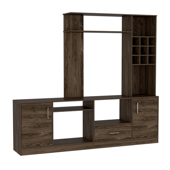 Mesa Para Tv Ascher, Chocolate, Para Televisor de 60 Pulgadas