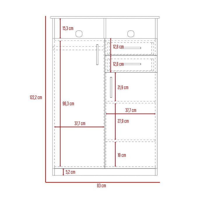 Combo Taurus , Incluye Mesa Para Tv y Closet