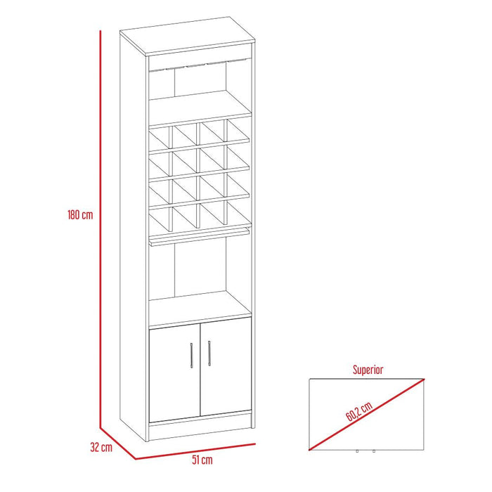 Combo Para Sala Elyon, Incluye Panel Tv Y Bar.