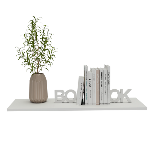 Entrepaño Flotante Coruña, Blanco, X6 Unidades