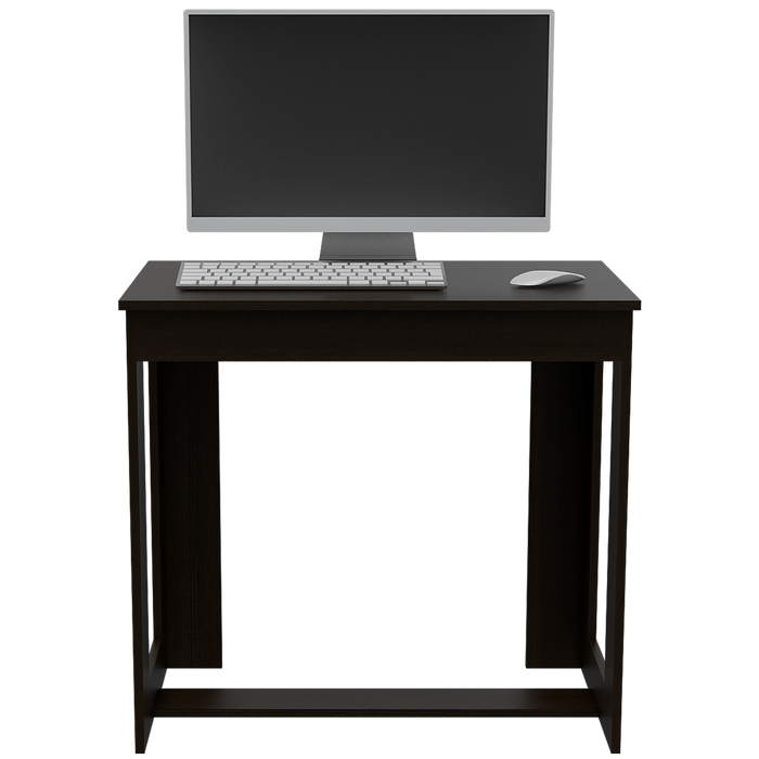 Escritorio Taira, Wengue, con Amplia Superficie Para Ubicar Elementos de Trabajo