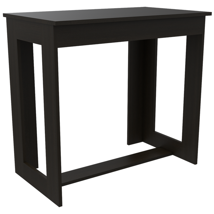 Escritorio Taira, Wengue, con Amplia Superficie Para Ubicar Elementos de Trabajo