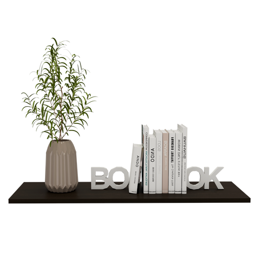 Entrepaño Flotante Coruña, Wengue, X6 Unidades 1