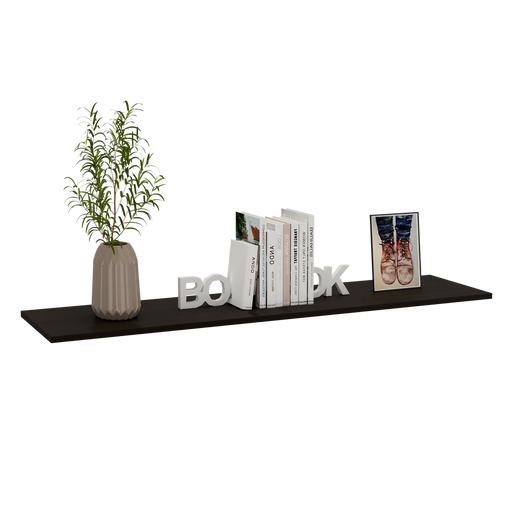 Entrepaño Flotante Coruña, Wengue, X6 Unidades