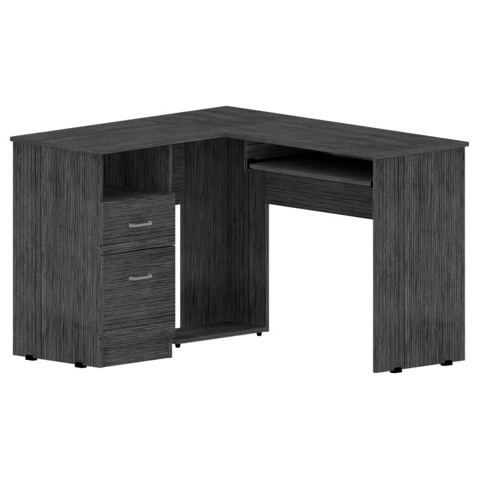 Escritorio en L Dallet color Gris para Oficina.