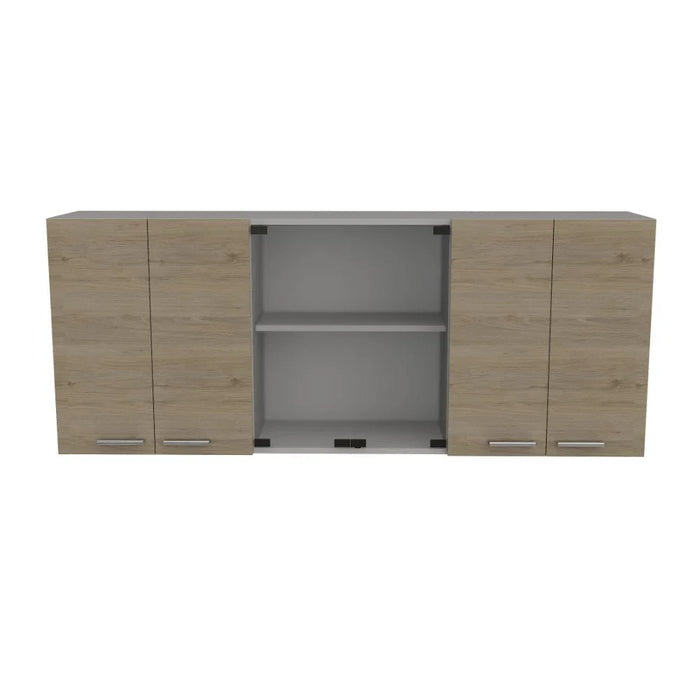 Gabinete Superior Vega color Beige y Blanco para Cocina.