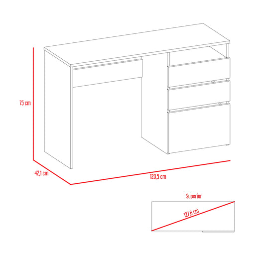 Combo Para Oficina Ersa, Incluye Escritorio y Silla