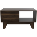 Mesa de Centro Atriz color Caoba para Sala.