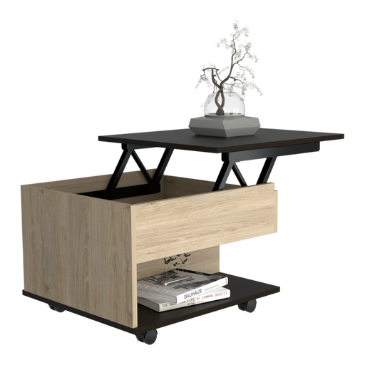 Combo Para Sala de Estar Paris, Incluye Panel de Tv y Mesa de Centro