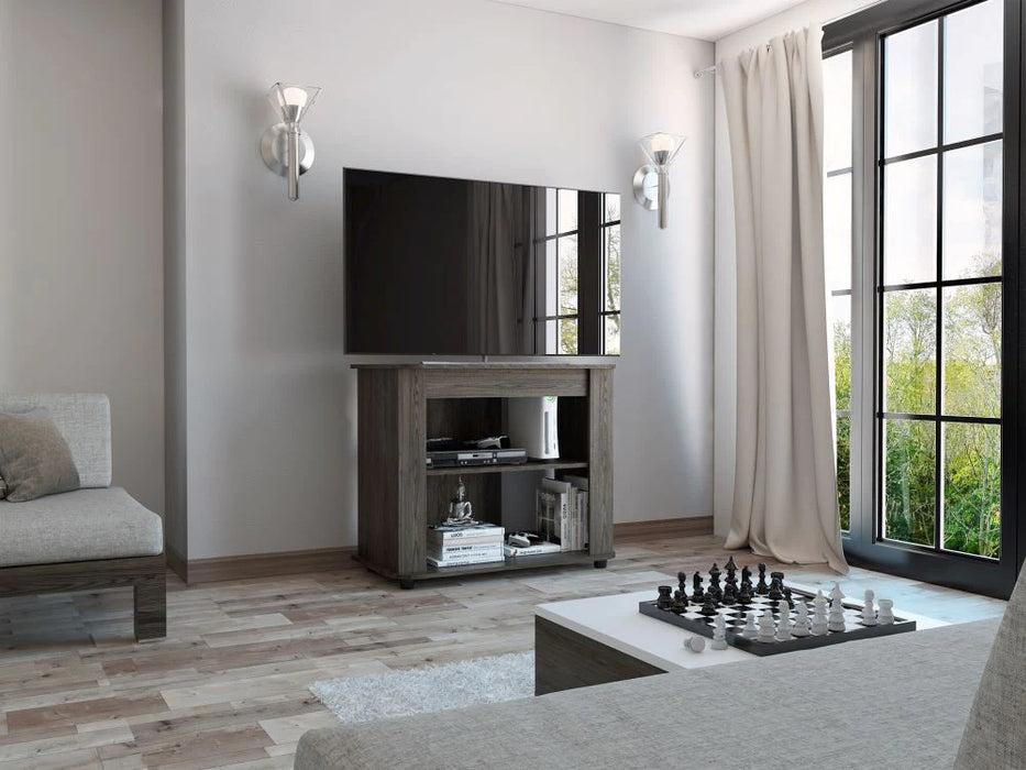 Mesa para tv smith, chocolate, para tv hasta de 45 pulgadas