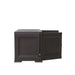 Mueble Organizador Elegance Liso Goya, Wengue, con Dos Puertas Batientes