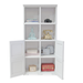 Mueble Organizador Elegance Liso Monet, Blanco Perla, con Dos Puertas Batientes