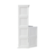 Mueble Organizador Elegance Liso Monet, Blanco Perla, con Dos Puertas Batientes