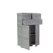 Mueble Organizador Elegance Picasso, Gris, con Tres Cajones Deslizables