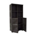 Mueble Organizador Elegance Rattan Monet, Wengue, con Dos Puertas Batientes