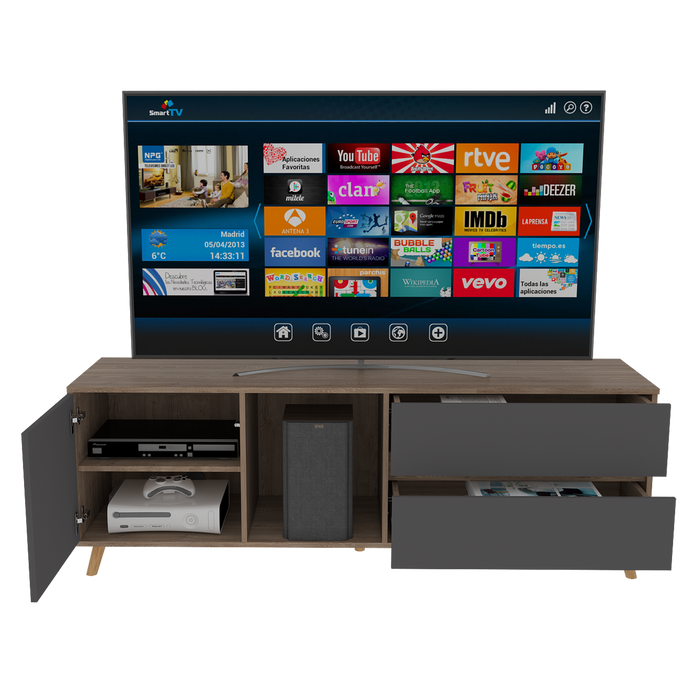 Combo Multifuncional Elixir Incluye Mesa para Tv y Escritorio.