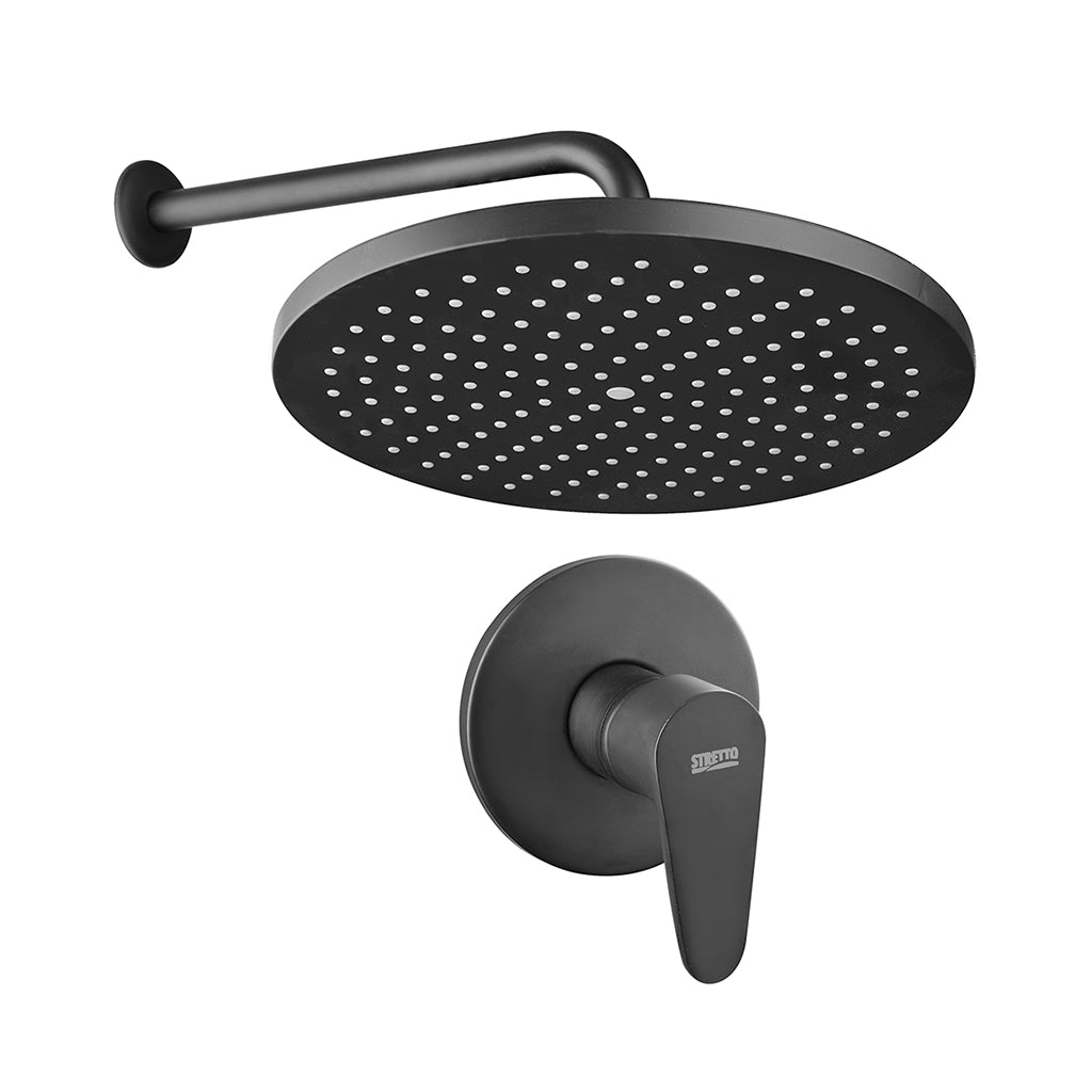 DUCHA MONOCONTROL YORK NEGRA DM