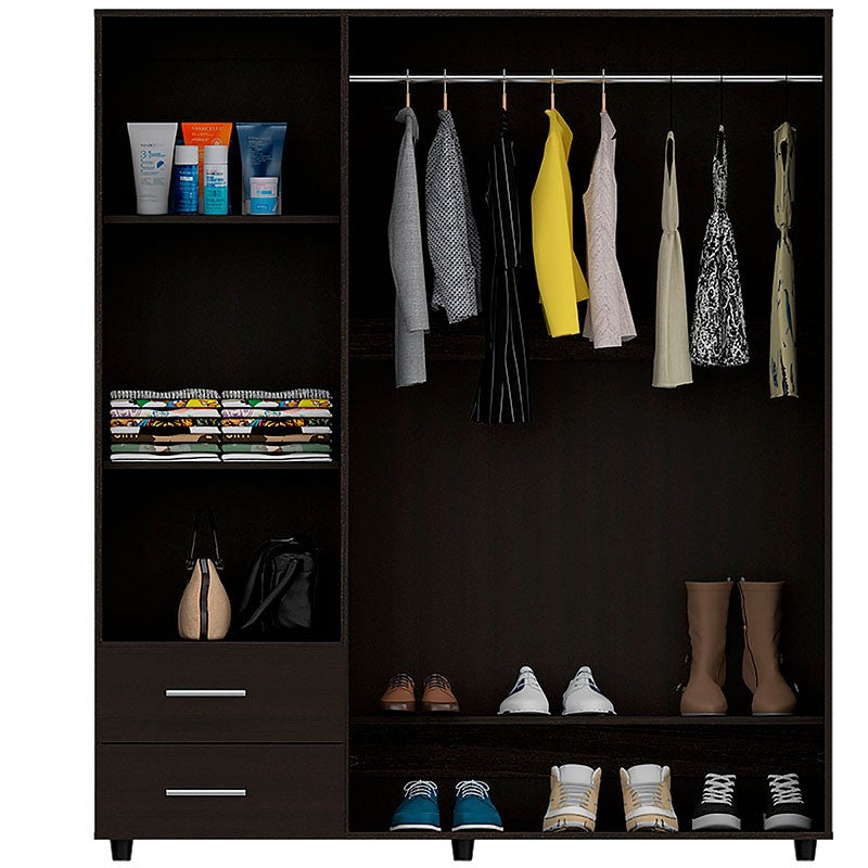 Closet Light, Beige Y Blanco, Con Dos Cajones Organizadores Y Dos  Entrepaños Para Zapatos - Luegopago