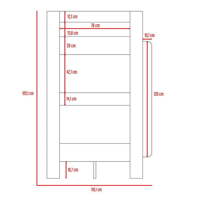 Combo Para Habitación Kenya, Incluye Closet y Camarote