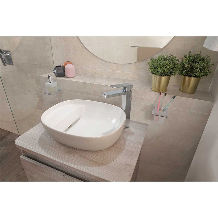 Grifería Lavamanos Corona Monocontrol Draa Alta