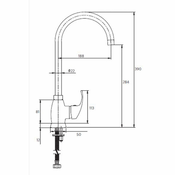 Lavaplatos monocontrol new standard