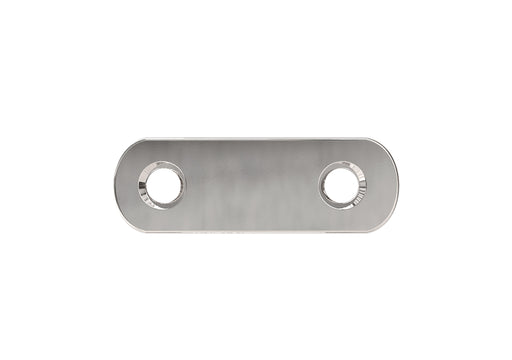 Platina rectangular acero zincado 51 x 16 x 1,6 mm