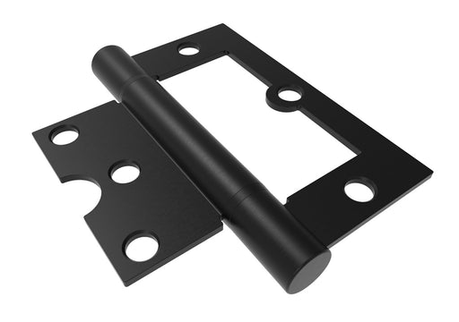 Bisagra 444 omega 3 x 3 acero zinc negra