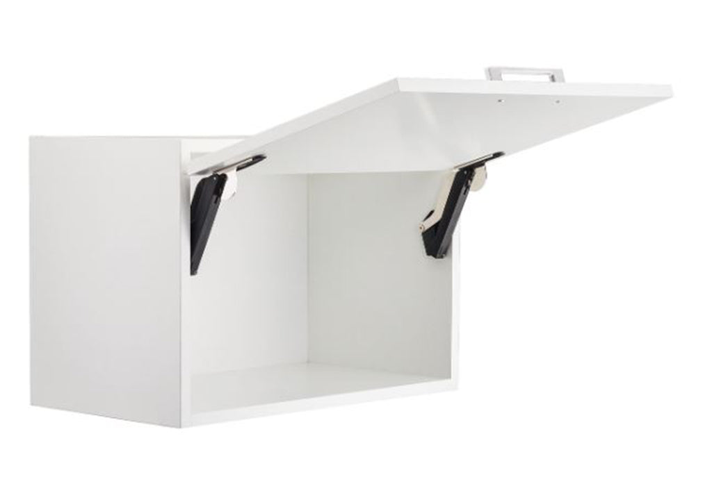 Brazo free space push to open negro modelo C altura 225 mm - 650 mm