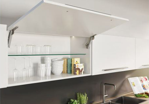 Brazo free space cierre lento blanco modelo C altura 225 mm - 650 mm