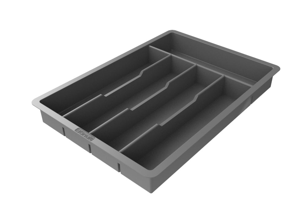 Organizador para cajón gris 300x420mm Madecentro