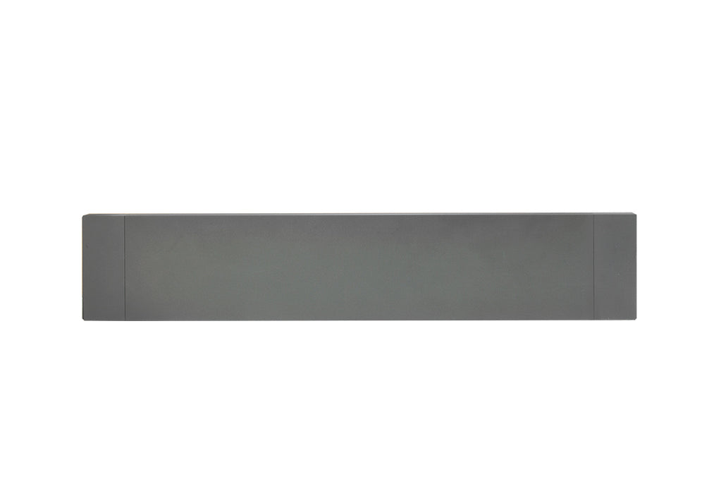 Frontal gris antracita para cajón slim box bajo 600 mm