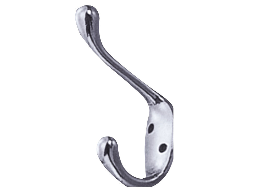 Gancho perchero vertical (doble) zamak Madecentro
