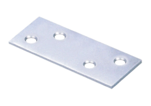 Platina rectangular acero zincado 76 x 19 x 1,8 mm