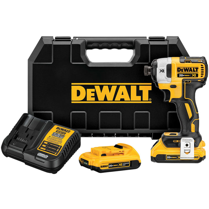 Atornillador 1/4 pulgadas 20v brushless Dewalt