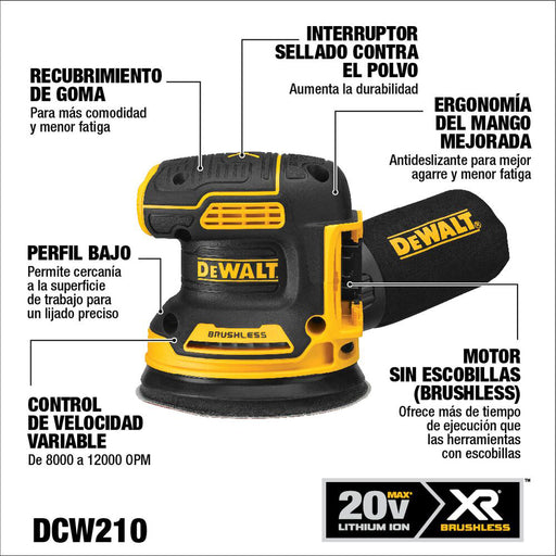 herramientas electricas lijadoras dewalt dcw210b madecentro 1