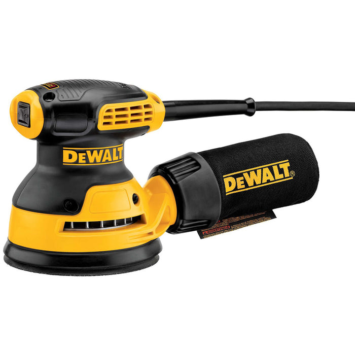 Lijadora rotoorbital 5 pulgadas 280 vatios Dewalt