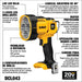 herramientas electricas linterna led dewalt dcl043 madecentro 1