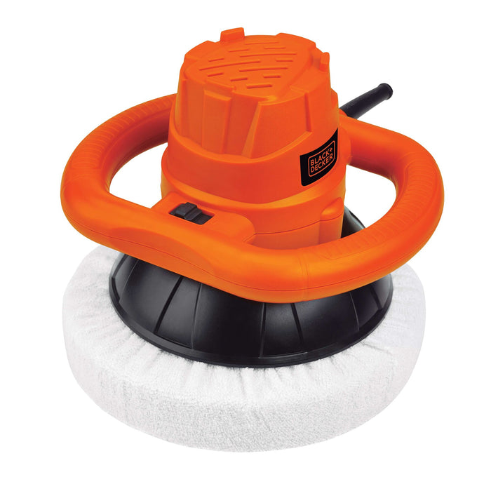 Polichadora orbital 120w + accesorios Black & Decker