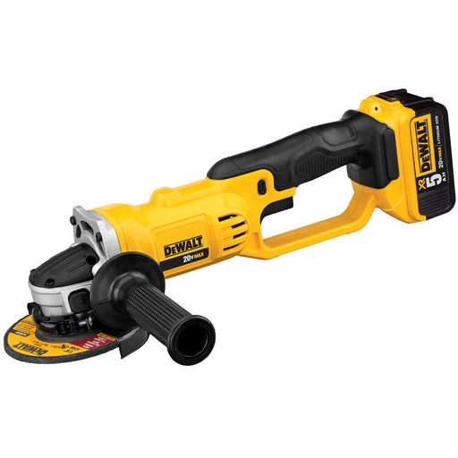 Pulidora 4-1/2 20 vatios bateria 5 ah Dewalt