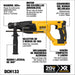 herramientas electricas rotomartillos dewalt dch133b stanley madecentro 1