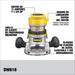 herramientas electricas ruteadora industrial dewalt dw616 madecentro 1