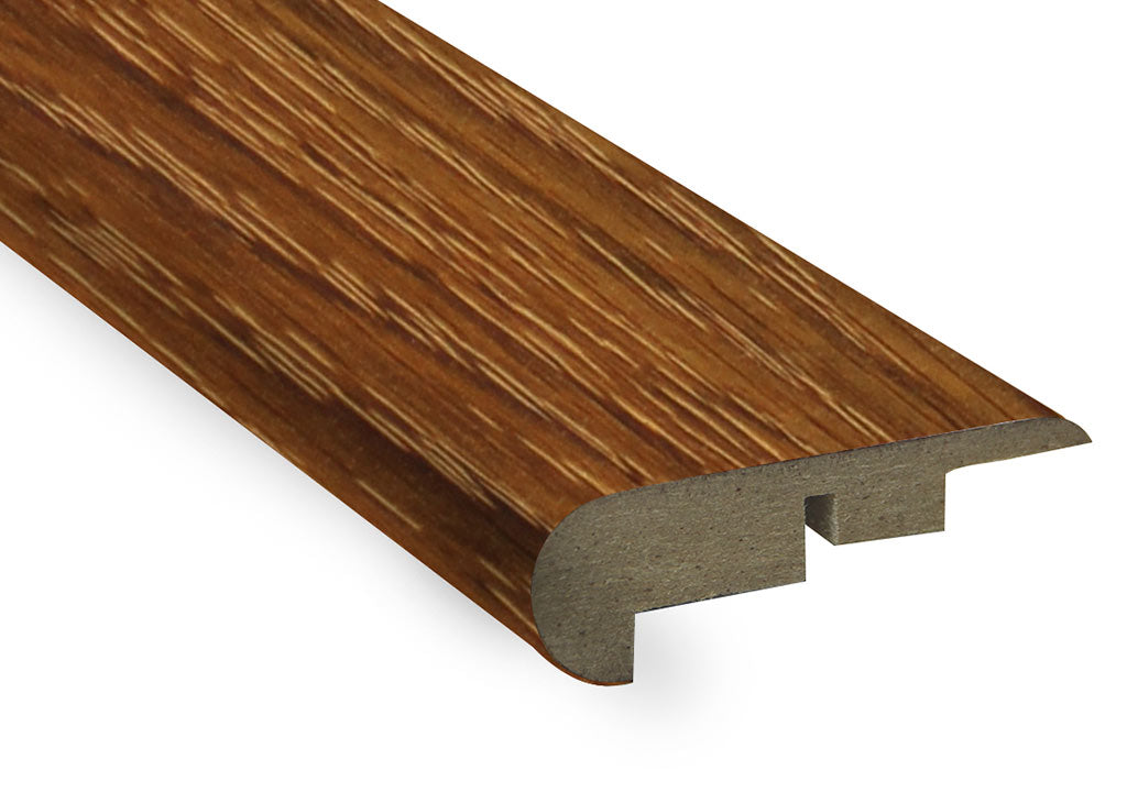 Escalera de madera maciza de roble rojo con perfil de nariz cuadrada  pequeño (3/4 pulgadas) (36 x 11 1/2 pulgadas)